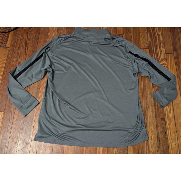 Nike Gray Mens 2Xl 1/4 Zip Fleece in good condition. - Picture 2 of 6
